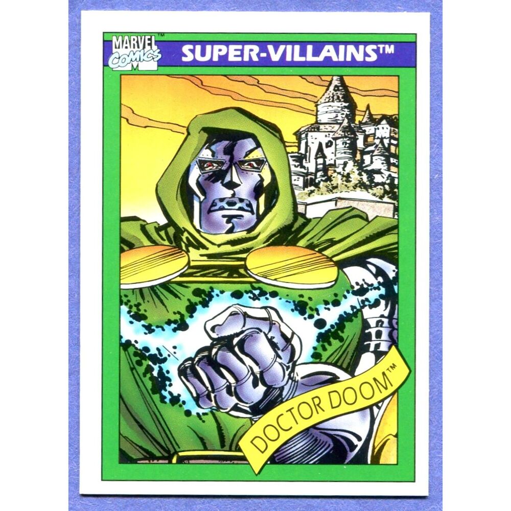1990 Marvel Universe Card #60 Doctor Doom